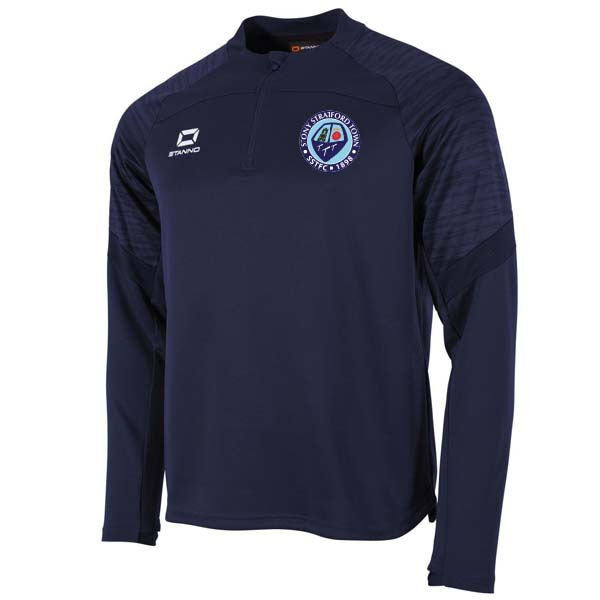 Stony Stratford Town Football Club 1/4 Zip Navy (Coaches) Thumbnail